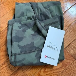 lululemon athletica Green Camo Leggings
